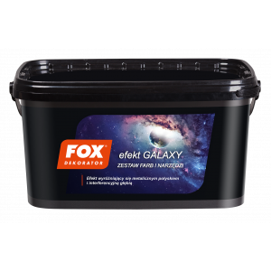 Декоративна штукатурка FOX DEKORATOR Efekt GALAXY BROWN 5m2