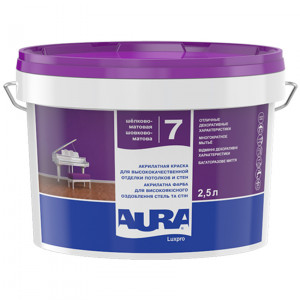 Фарба дисперсійна AURA Lux Pro7 TR 2,25л