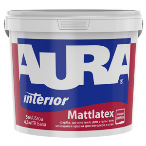 Фарба матова латексна  AURA Mattlatex  5л