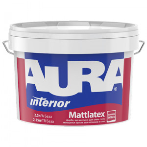 Фарба матова латексна AURA Mattlatex 2,5л