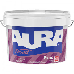 Фарба дисперсійна AURA Fasad Expo  2,5л