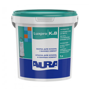 Фарба дисперсійна AURA Lux Pro K&B 1л