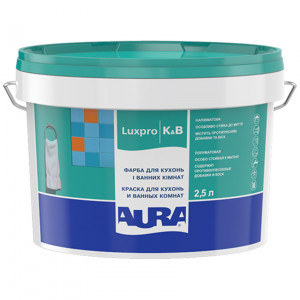 Фарба дисперсійна AURA Lux Pro K&B 2.5л