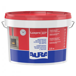 Фарба дисперсійна AURA Lux Pro Extramatt 2,5л