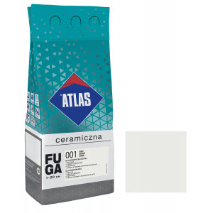 Фуга ATLAS CERAMICZNA (1-20мм) 001 біла 2кг