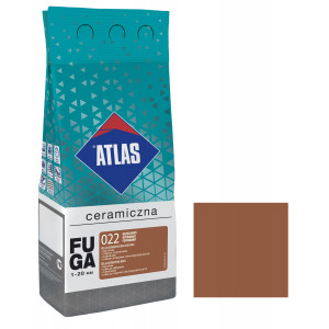Фуга  ATLAS CERAMICZNA (1-20мм) 022 горіховий 2кг