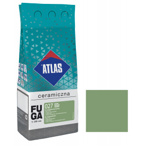 Фуга  ATLAS CERAMICZNA (1-20мм) 027 зелений 2кг