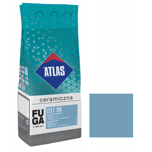 Фуга  ATLAS CERAMICZNA (1-20мм) 031 голубий 2кг