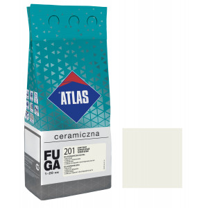 Фуга  ATLAS CERAMICZNA (1-20мм) 201 теплий білий 2кг