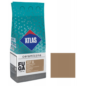 Фуга  ATLAS CERAMICZNA (1-20мм) 207 латте 2кг