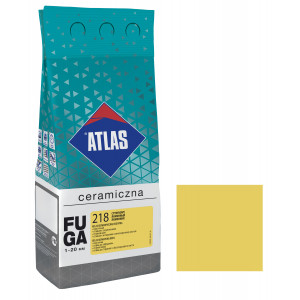 Фуга  ATLAS CERAMICZNA (1-20мм) 218 лимонний 2кг