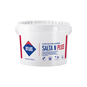 Краска силиконовая для фасадов ATLAS SALTA N PLUS 10л.