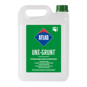 Грунтовка швидковисихаюча емульсія  ATLAS UNI-GRUNT 5кг.