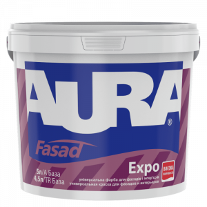 Фарба дисперсійна AURA Fasad Expo 5л
