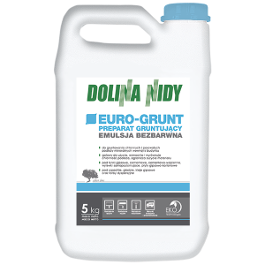 Грунтовка безбарвна емульсія DOLINA NIDY EURO-GRUNT 5кг