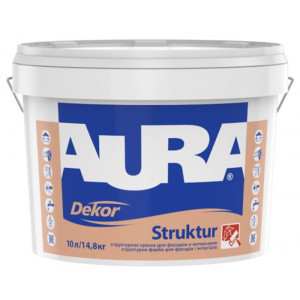 Фарба структурна  AURA Dekor Struktur10л