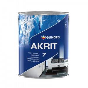 Фарба шовкоматова Akrit 7 база TR ESKARO 2,7л 