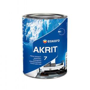 Фарба шовкоматова Akrit 7 ESKARO 0,95л