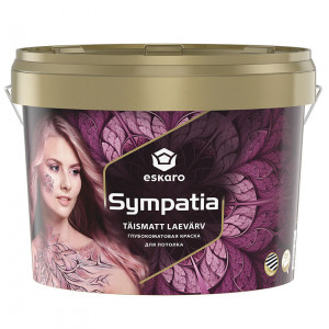 Фарба водо-емульсійна для стелі Sympatia ESKARO 9,5л