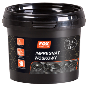 Воск FOX DEKORATOR impregnat woskowy UA 0.3 L.
