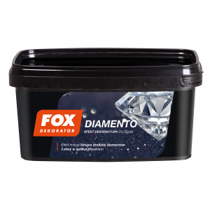 Декоративна структурна фарба FOX DEKORATOR DIAMENTO UA 0002 mars 1L