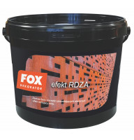 Декоративная штукатурка FOX DEKORATOR EFEKT RDZY UA zestaw na 10m2