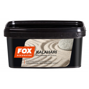 Декоративна структурна фарба FOX DEKORATOR KALAHARI UA 0002 sabulum 1L