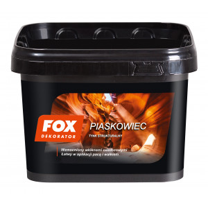 Декоративна штукатурка FOX DEKORATOR PIASKOWIEC UA 16kg