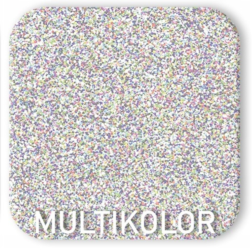 Декоративна структурна фарба FOX DEKORATOR DIAMENTO  0009 multikolor 1L