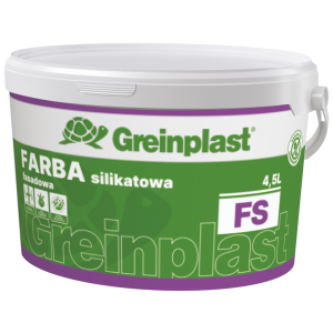 Краска силикатная фасадная FS BAZA С GREINPLAST 4,5л