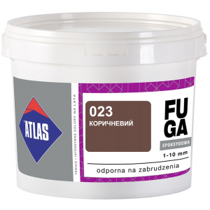 Фуга  ATLAS EPOKSYDOWA  (1-10мм) 023 коричневий 5кг