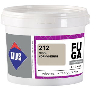 Фуга  ATLAS EPOKSYDOWA  (1-10мм) 212 сіро-коричневий 5кг