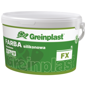Фарба силіконова фасадна FX BAZA В GREINPLAST 9л
