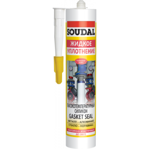 Герметик силіконовий SOUDAL GASKETSEAL/t 285 280мл
