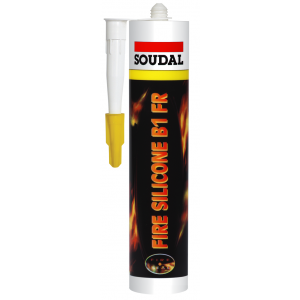 Герметик силіконовий  пожежний В1 FR SOUDAL 310мл