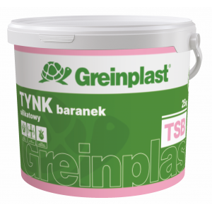 Штукатурка силікатна баранек 1,5 мм GREINPLAST TSB  25кг
