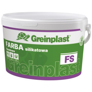 Краска силикатная фасадная FS BAZA B GREINPLAST 9л