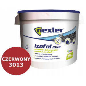 Фарба для даху NEXLER Izofol Roof червоний (3013) 10кг.
