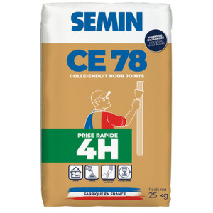 Шпаклівка для швів гіпсокартону СЕ-78 4Н SEMIN 25 кг