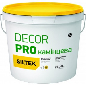 Штукатурка акрилова камінцева 1,5мм SILTEK DECOR PRO 25кг