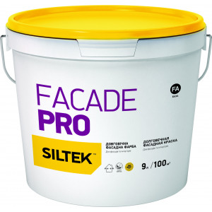 Фарба латексна фасадна Fasade pro атмосферостійка Сілтек 4,5л 