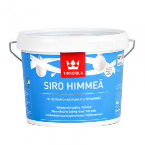 Фарба матова для стель Сіро TIKKURILA  2,7л