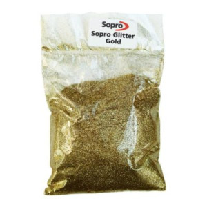 Блискітки декоративні Глітер SOPRO 1019 золотий 100гр