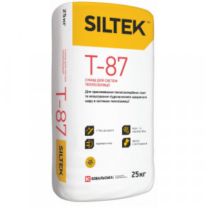Суміш армуюча для теплоізоляції Т-87 SILTEK 25кг 