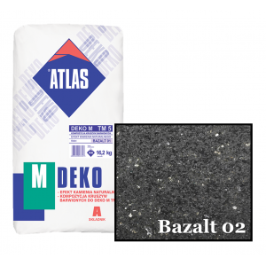 Композиція крихти для мозаїчної штукатурки - ефект BAZALT 02 ATLAS DEKO M ТМ5 16,2кг.