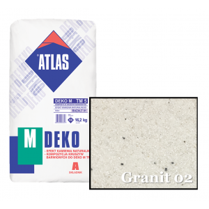 Композиція крихти для мозаїчної штукатурки - ефект GRANIT 02 ATLAS DEKO M ТМ5 16,2кг.
